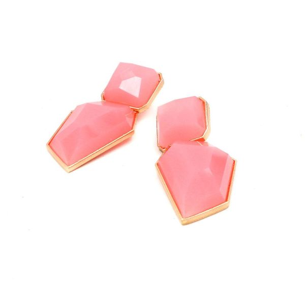 stud women simple personality geometrically transparent resin earnail irregular earrings multi color stone pendant, Golden;silver
stud women simple personality geometrically transparent resin earnail irregular earrings multi color stone pendant, Golden;silver