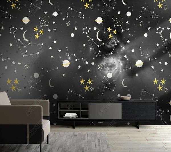 wallpapers papel de parede minimalist light luxury starry sky planet space natural illustration wallpaper mural,living room home decor
wallpapers papel de parede minimalist light luxury starry sky planet space natural illustration wallpaper mural,living room home decor