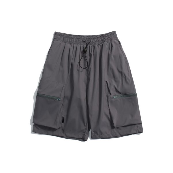 fashionable shorts functional wind multi pocket tooling men's trendy hip hop pants street trend loose capris, White;black
fashionable shorts functional wind multi pocket tooling men's trendy hip hop pants street trend loose capris, White;black
