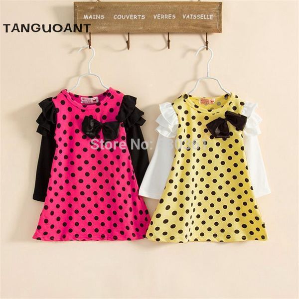 girl's dresses new autumn /spring children clothing girls polka dot dress long-sleeve kids princess rc2u, Red;yellow
girl's dresses new autumn /spring children clothing girls polka dot dress long-sleeve kids princess rc2u, Red;yellow