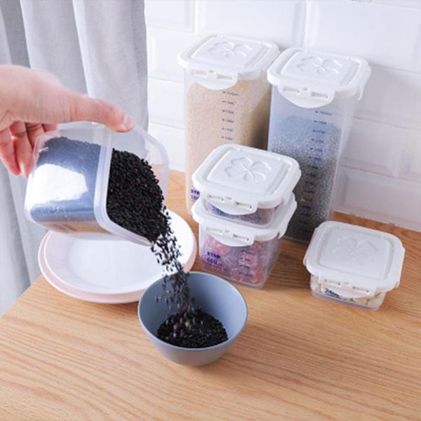 storage bottles & jars transparent dry box plastic grain preservation sealed tank with lid kitchen spaghetti noodles container
storage bottles & jars transparent dry box plastic grain preservation sealed tank with lid kitchen spaghetti noodles container