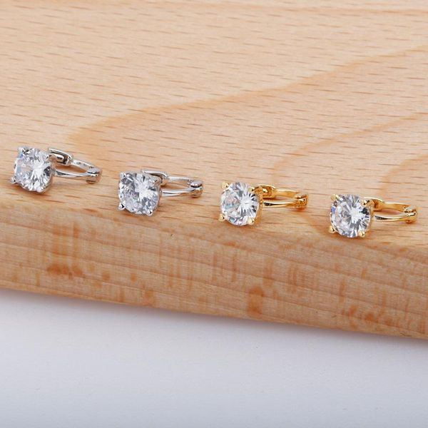 stud sleep without picking s925 sterling silver four-claw zircon ear earrings wild simple mini petite, Golden;silver
stud sleep without picking s925 sterling silver four-claw zircon ear earrings wild simple mini petite, Golden;silver