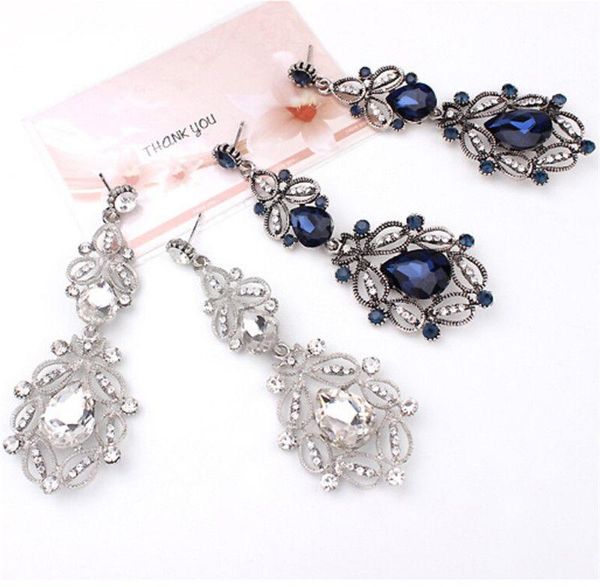 dangle & chandelier fashion 1 pair big long rhinestone drop earrings for women girl flower style silver plated wedding acessories
dangle & chandelier fashion 1 pair big long rhinestone drop earrings for women girl flower style silver plated wedding acessories