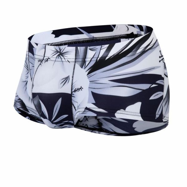 underpants men's underwear ice silk printing small boxer pants 4018bxpj, Black;white
underpants men's underwear ice silk printing small boxer pants 4018bxpj, Black;white
