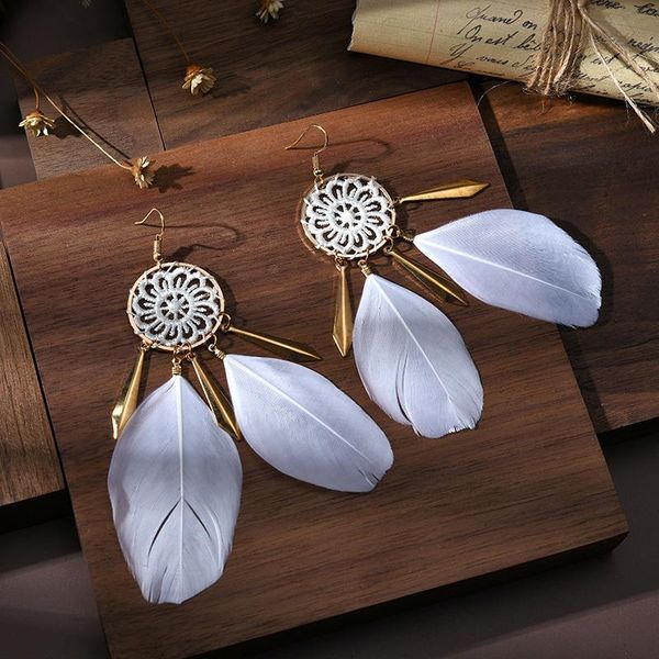 stud style feather earrings dream catcher weave fashion female holiday small fresh tassel jewelry, Golden;silver
stud style feather earrings dream catcher weave fashion female holiday small fresh tassel jewelry, Golden;silver