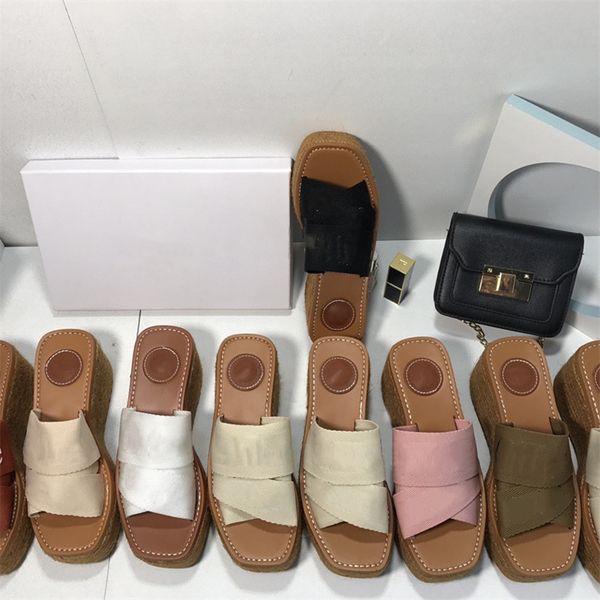 designer women woody slope heel grass knitted sandals high heels thick sole waterproof platform woven luxury square toe grass shoes canvas w, Black
designer women woody slope heel grass knitted sandals high heels thick sole waterproof platform woven luxury square toe grass shoes canvas w, Black