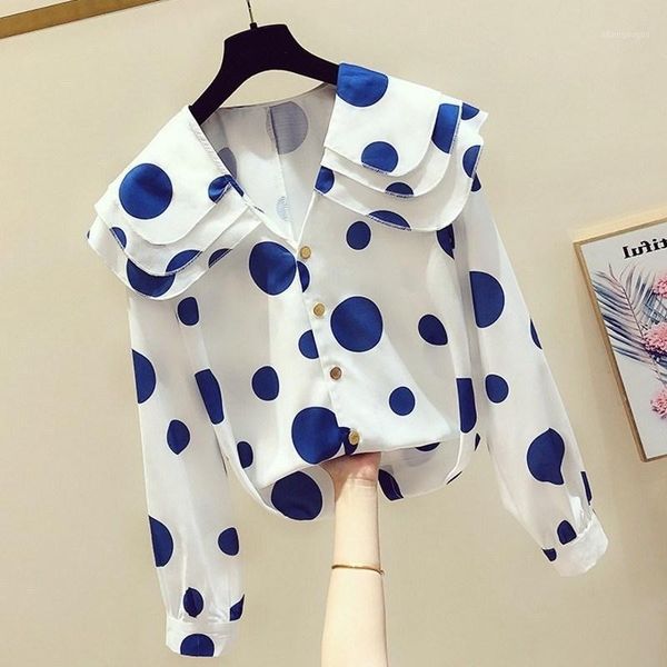 sweet dot print blouse women pull blusas casual autumn 2021 ladies shirt chemisier femme plus size 3xl hawaiian women's blouses &, White
sweet dot print blouse women pull blusas casual autumn 2021 ladies shirt chemisier femme plus size 3xl hawaiian women's blouses &, White