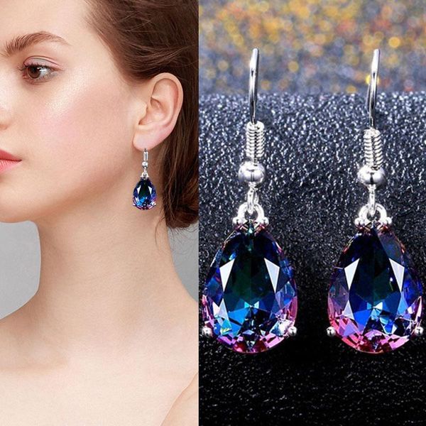 pair women lady earrings ear stud pendant water drop shape fashion gifts jewelry m8694 dangle & chandelier, Silver
pair women lady earrings ear stud pendant water drop shape fashion gifts jewelry m8694 dangle & chandelier, Silver