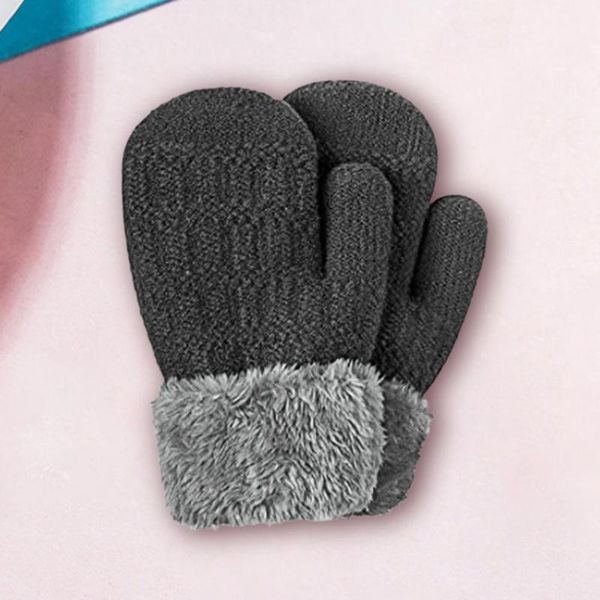 children's mittens infant gloves lightweight wear-resistant jacquard boys girls solid color plush kids winter for school, White
children's mittens infant gloves lightweight wear-resistant jacquard boys girls solid color plush kids winter for school, White