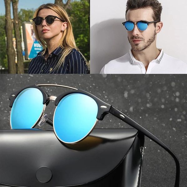 sunglasses 2021 fashion clubround double bridge style polarized vintage classic brand design sun glasses, White;black
sunglasses 2021 fashion clubround double bridge style polarized vintage classic brand design sun glasses, White;black