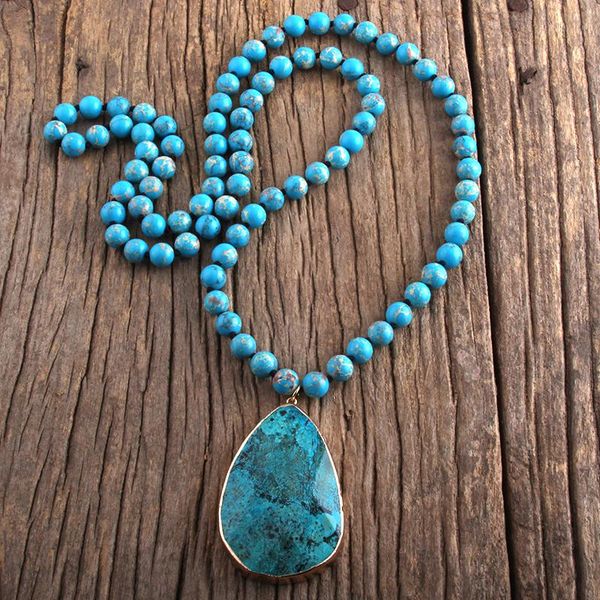 fashion bohemian jewelry accessory 8mm stones long knotted with stone dorp pendant necklaces for boho necklace women gift, Silver
fashion bohemian jewelry accessory 8mm stones long knotted with stone dorp pendant necklaces for boho necklace women gift, Silver