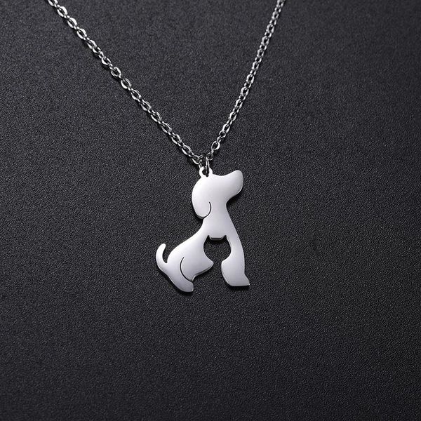 pendant necklaces cazador dog hollow cat animal pendent cute necklace stainless steel chain for women gift jewelry, Silver
pendant necklaces cazador dog hollow cat animal pendent cute necklace stainless steel chain for women gift jewelry, Silver