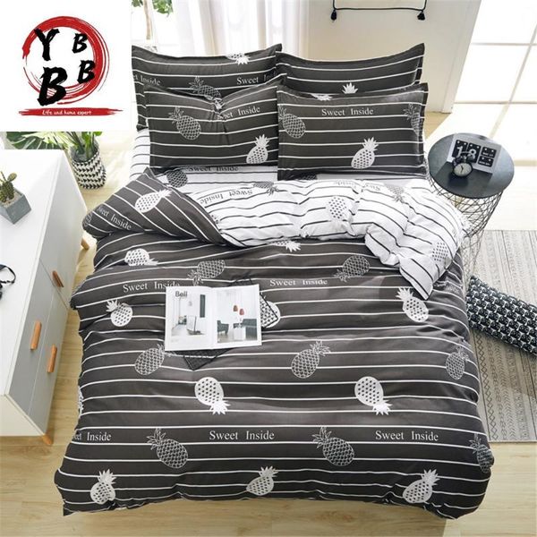 bedding sets 4pcs tropical fruit pineapple printed bed clothes duvet cover double linens pillowcases sheets bedclothes
bedding sets 4pcs tropical fruit pineapple printed bed clothes duvet cover double linens pillowcases sheets bedclothes