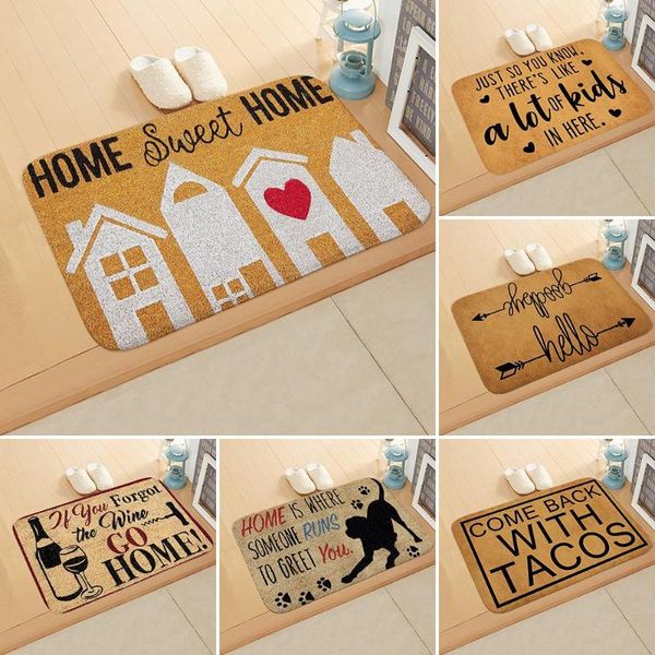 bath mats vintage door mat letter words pattern non-slip water absorption rugs for outdoor bathroom kitchen carpets
bath mats vintage door mat letter words pattern non-slip water absorption rugs for outdoor bathroom kitchen carpets