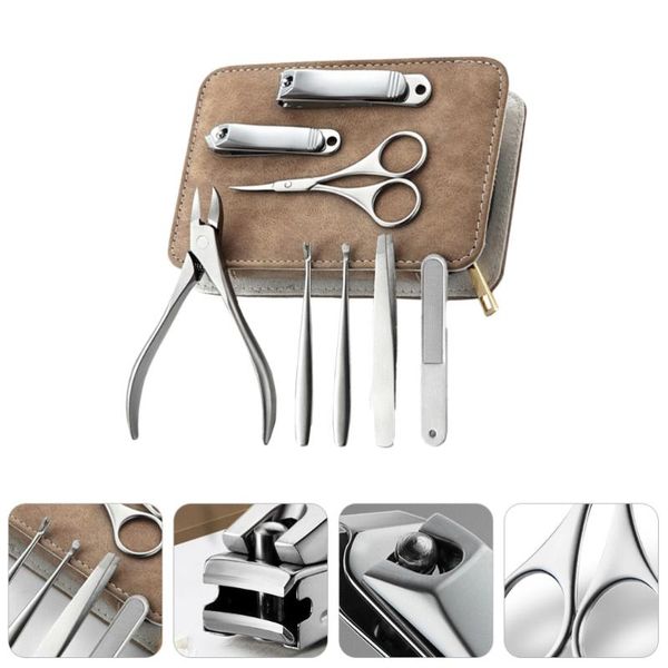 nail art kits 1 set stainless steel clipper kit toe file manicure tool for use
nail art kits 1 set stainless steel clipper kit toe file manicure tool for use