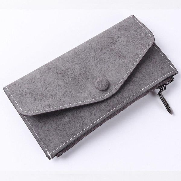 women long fashion wallet leather zipper casual cell phone pocket coin bag female hasp clutch purse card holder, Red;black 
women long fashion wallet leather zipper casual cell phone pocket coin bag female hasp clutch purse card holder, Red;black
