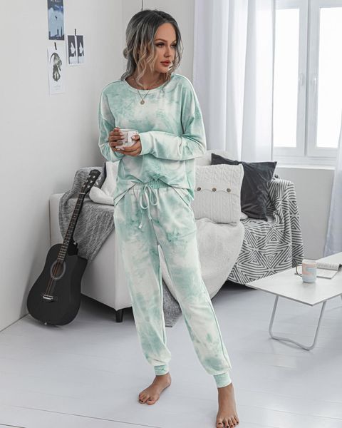 leggings casual tie-dye printed 2 pieces set o-neck sleeve pockets long pants fashion autumn women sleepwear basic trendy suit, Black
leggings casual tie-dye printed 2 pieces set o-neck sleeve pockets long pants fashion autumn women sleepwear basic trendy suit, Black