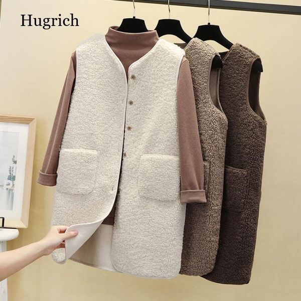women's vests 2021 autumn long vest women winter thermal waistcoat warm fleece female sleeveless jacket ladies for, Black;white
women's vests 2021 autumn long vest women winter thermal waistcoat warm fleece female sleeveless jacket ladies for, Black;white