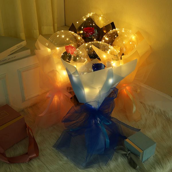 led luminous balloon rose bouquet transparent bubble rose flashing light bobo ball valentines day gift birthday party wedding decor
led luminous balloon rose bouquet transparent bubble rose flashing light bobo ball valentines day gift birthday party wedding decor