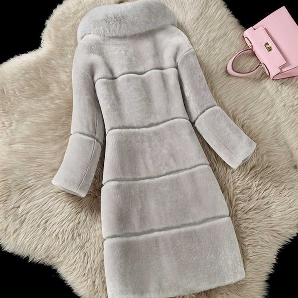 women's fur faux women coat autumn winter new stitching collar turn-down covered button large size 5xl t220928, Black
women's fur faux women coat autumn winter new stitching collar turn-down covered button large size 5xl t220928, Black