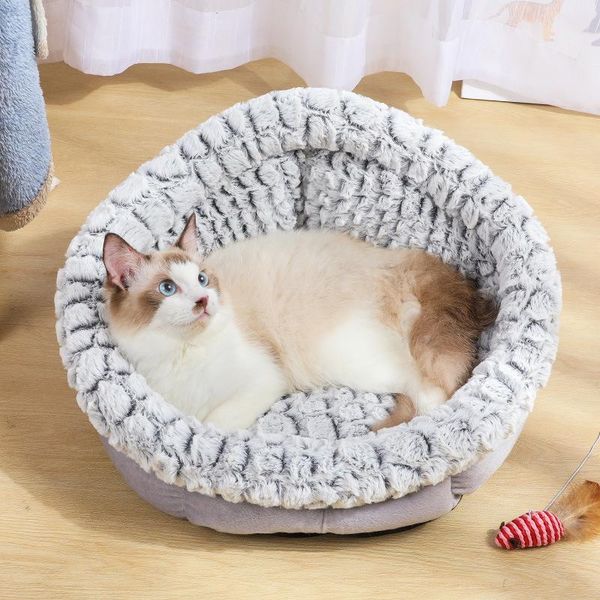 kennels & pens plush dog bed warm cat mat anti-slips soft house round kitten sleeping bag washable kennel portable pets supplies
kennels & pens plush dog bed warm cat mat anti-slips soft house round kitten sleeping bag washable kennel portable pets supplies