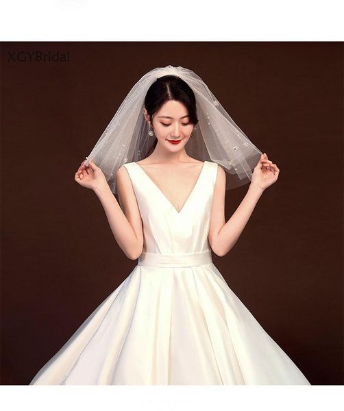 bridal veils product wedding veil with comb white ivory pearl short elegant fashion accessories, Black
bridal veils product wedding veil with comb white ivory pearl short elegant fashion accessories, Black