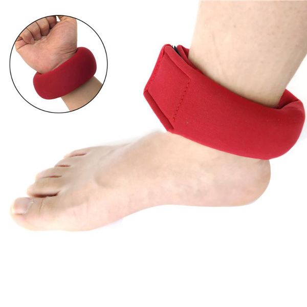 wrist support 1 pair ankle sandbag adjustable weights straps strength for training exercise gym oxford running sand bag, Black;red
wrist support 1 pair ankle sandbag adjustable weights straps strength for training exercise gym oxford running sand bag, Black;red