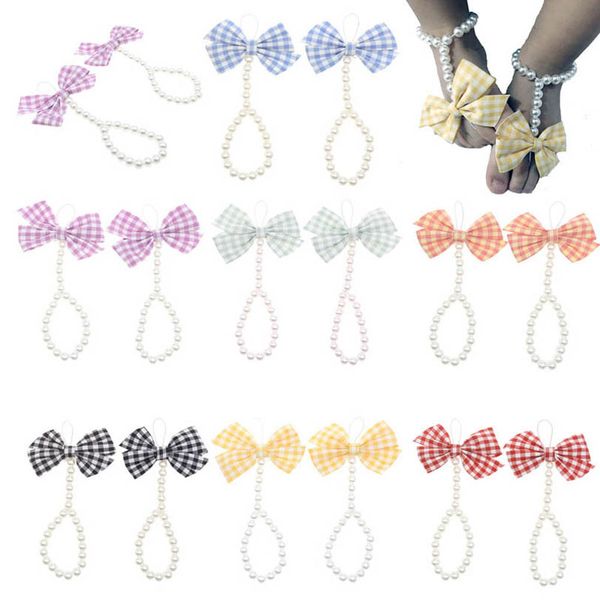 girls hair accessories baby anklets feet decorated plaid bows bowknot foot accessory newborn pgraphy props princess bracelet cute b7350, Slivery;white
girls hair accessories baby anklets feet decorated plaid bows bowknot foot accessory newborn pgraphy props princess bracelet cute b7350, Slivery;white