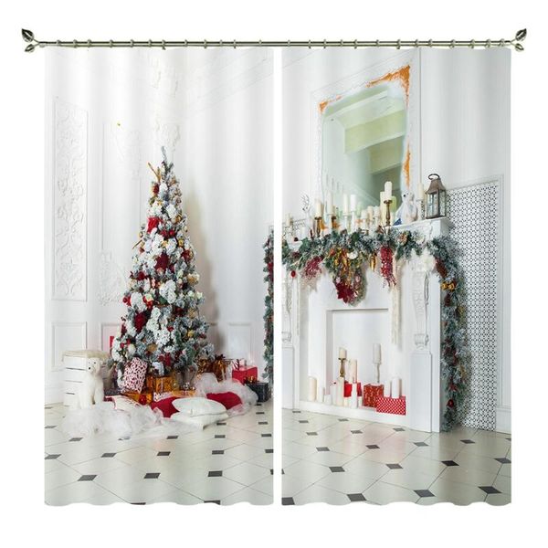 curtain & drapes babson white christmas house 3d digital printing diy advanced custom po 
curtain & drapes babson white christmas house 3d digital printing diy advanced custom po