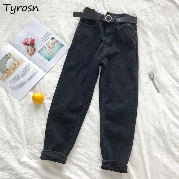 women's jeans women black elegant all-match harajuku high waist straight denim trouser zipper korean style baggy jean mujer, Blue
women's jeans women black elegant all-match harajuku high waist straight denim trouser zipper korean style baggy jean mujer, Blue