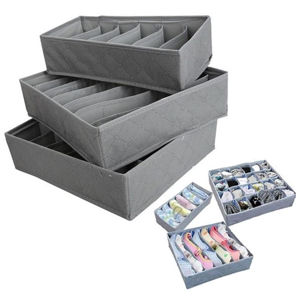 storage drawers 3pcs/set multi-size bra underwear organizer foldable home box non-woven wardrobe drawer closet for scarfs sock
storage drawers 3pcs/set multi-size bra underwear organizer foldable home box non-woven wardrobe drawer closet for scarfs sock