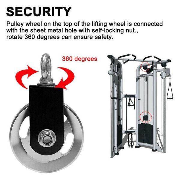 accessories fitness pulley bearing lifting mute drop-down round aluminum alloy hanging metal wheels high u-shaped i2s8
accessories fitness pulley bearing lifting mute drop-down round aluminum alloy hanging metal wheels high u-shaped i2s8