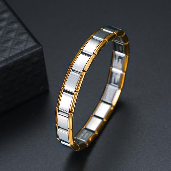 link, chain stainless steel bracelet minimalism link style cool casual charm couple jewelry personality, Black
link, chain stainless steel bracelet minimalism link style cool casual charm couple jewelry personality, Black