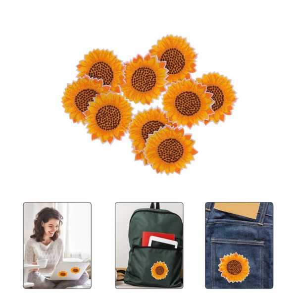 party decoration 10pcs creative embroidery patches pretty sunflower elegant cloth
party decoration 10pcs creative embroidery patches pretty sunflower elegant cloth