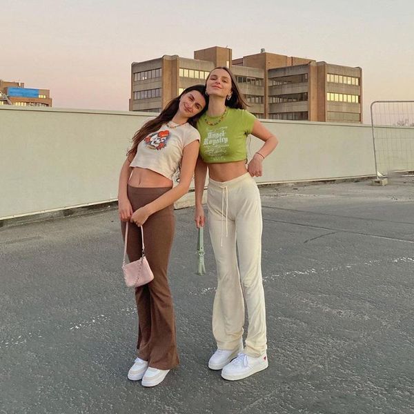 women's pants & capris weiyao 2021 y2k streetwear high waist velvet flare 90s aesthetics drawstring full length trousers jogging casual, Black;white
women's pants & capris weiyao 2021 y2k streetwear high waist velvet flare 90s aesthetics drawstring full length trousers jogging casual, Black;white