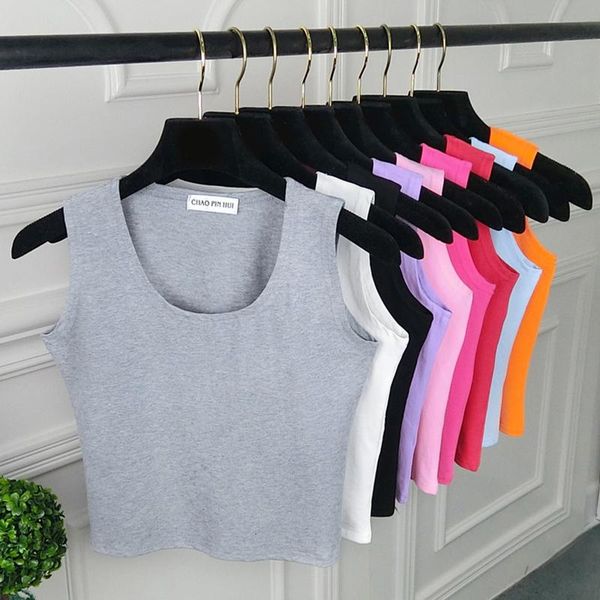 women's tanks & camis black round neck sleeveless harajuku t-shirt cotton crop shirt girls lady tee streetwear camisole vest, White
women's tanks & camis black round neck sleeveless harajuku t-shirt cotton crop shirt girls lady tee streetwear camisole vest, White