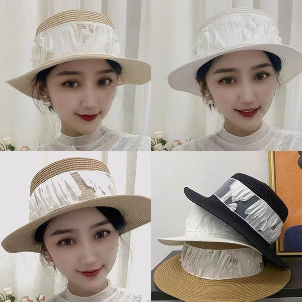 wide brim hats panama hat summer sun for women beach lace ribbon straw fashion uv protection travel cap chapeu feminino bonnet, Blue;gray
wide brim hats panama hat summer sun for women beach lace ribbon straw fashion uv protection travel cap chapeu feminino bonnet, Blue;gray