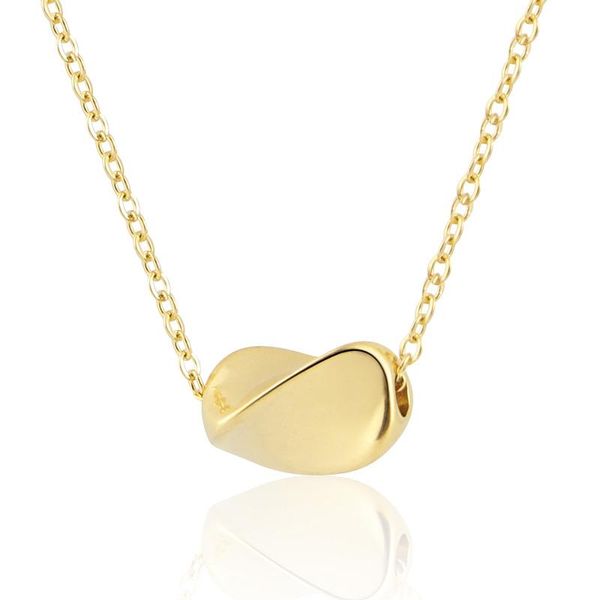 pendant necklaces fashion stainless steel geometric small golden bean necklace for women love gifts jewelry wholesale, Silver
pendant necklaces fashion stainless steel geometric small golden bean necklace for women love gifts jewelry wholesale, Silver