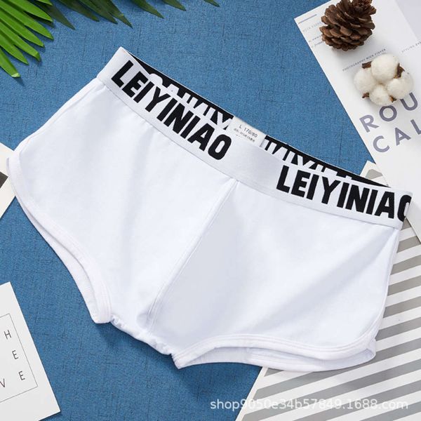 fashion personality trend men's underwear boxers low waist breathable youth cotton boxer shorts, Black;white
fashion personality trend men's underwear boxers low waist breathable youth cotton boxer shorts, Black;white