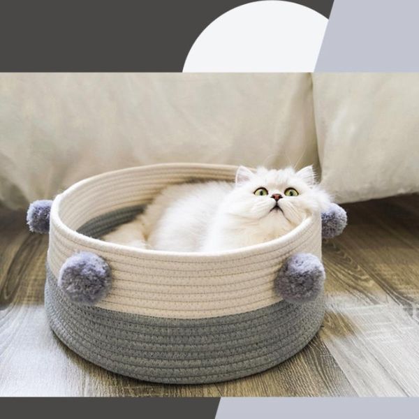 cat beds & furniture lovely woven bed house winter pet dog nest summer round small home mats products
cat beds & furniture lovely woven bed house winter pet dog nest summer round small home mats products