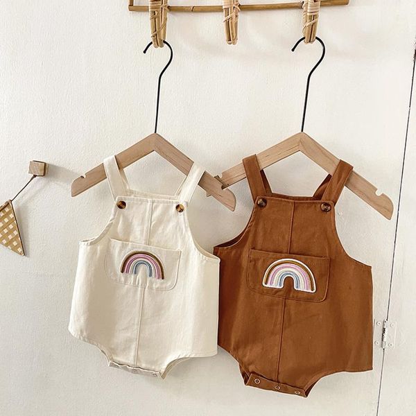 rompers baby clothes boys girls romper rainbow sleeveless suspender jumpsuits infant summer outfits 0-24m, Blue
rompers baby clothes boys girls romper rainbow sleeveless suspender jumpsuits infant summer outfits 0-24m, Blue