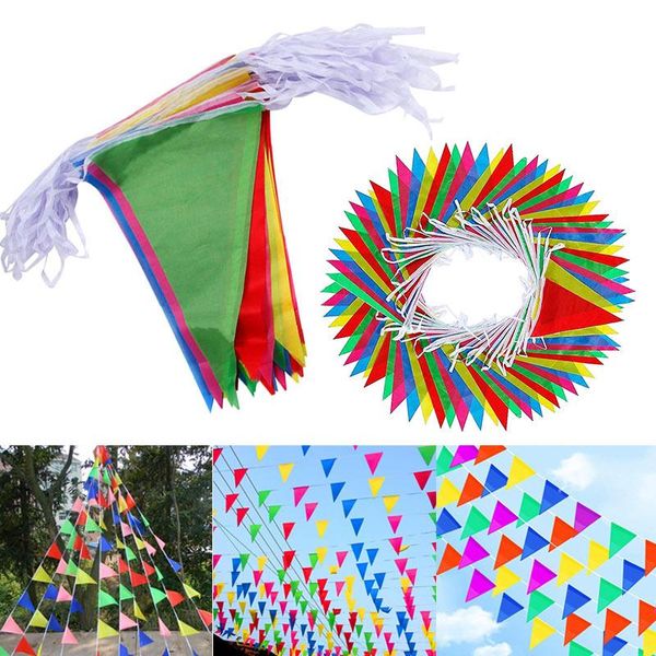 party decoration bunting banner 164 feet multicolor nylon pennant flag 100 flags for wedding birthday sub sale
party decoration bunting banner 164 feet multicolor nylon pennant flag 100 flags for wedding birthday sub sale
