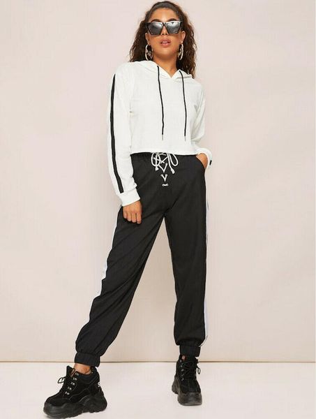 women's pants & capris women casual solid harem sweatpant fashion high waist loose ladies bf harajuku joggers sports, Black;white
women's pants & capris women casual solid harem sweatpant fashion high waist loose ladies bf harajuku joggers sports, Black;white