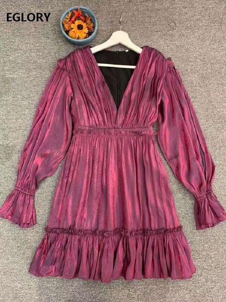casual dresses deep v-neck dress 2021 autumn designer fashion women vintage gradient color print long sleeve ruffle club wear, Black;gray
casual dresses deep v-neck dress 2021 autumn designer fashion women vintage gradient color print long sleeve ruffle club wear, Black;gray