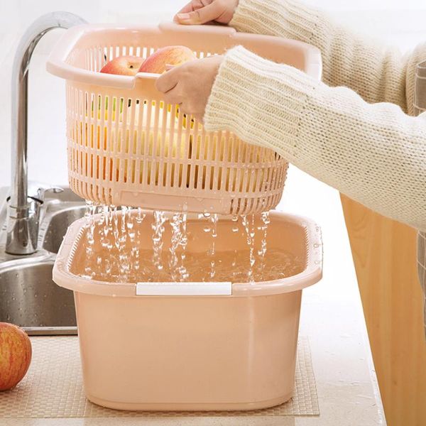baking & pastry tools kitchen double drain basket wash fruit colanders drainer basin vegetables drainage sieve food washing strainers large
baking & pastry tools kitchen double drain basket wash fruit colanders drainer basin vegetables drainage sieve food washing strainers large