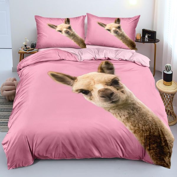 bedding sets pink bed linen alpaca duvet cover set quilt/comforter case pillowcase 220x240 king double full size animal
bedding sets pink bed linen alpaca duvet cover set quilt/comforter case pillowcase 220x240 king double full size animal