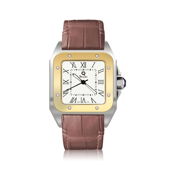 men's automatic mechanical watch requin mountain gold stainless steel case leather strap w2sa three-hand calendar sapphire dial fashion, Slivery;brown
men's automatic mechanical watch requin mountain gold stainless steel case leather strap w2sa three-hand calendar sapphire dial fashion, Slivery;brown