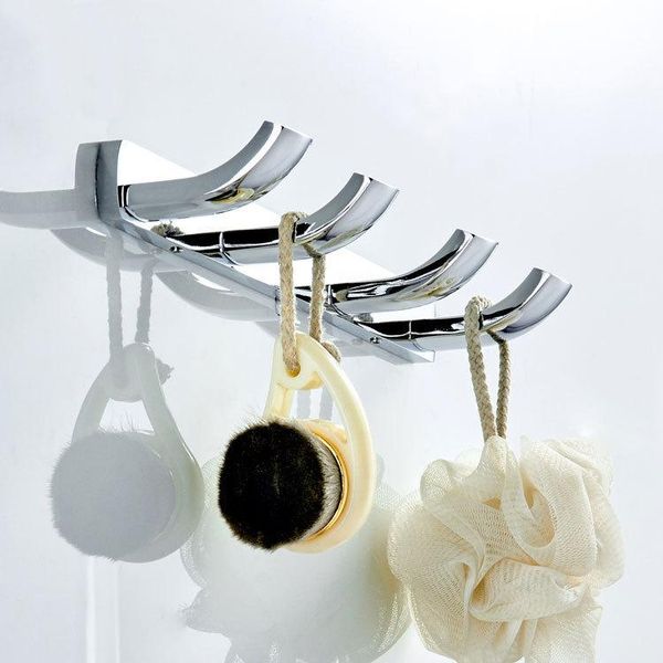 robe hooks sanitary ware hardware toilet wall hanging copper material chromium-plated four-hook point overcoat hook
robe hooks sanitary ware hardware toilet wall hanging copper material chromium-plated four-hook point overcoat hook