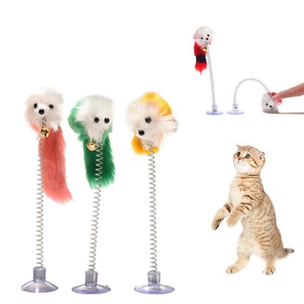 cat toys feather stick spring suction cup with bell mouse pet elastic feathers color random
cat toys feather stick spring suction cup with bell mouse pet elastic feathers color random