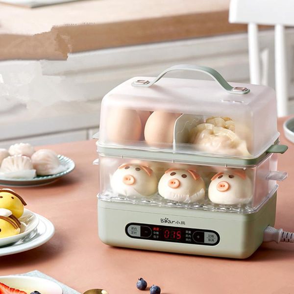 egg boilers bear 220v cooker household 2.5l small double-layer multifunctional steamer breakfast machine mini
egg boilers bear 220v cooker household 2.5l small double-layer multifunctional steamer breakfast machine mini